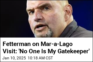 Fetterman May Be First Dem Senator to Head to Mar-a-Lago