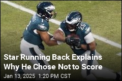 Eagles Star Foiled Bettors With Decision to Slide