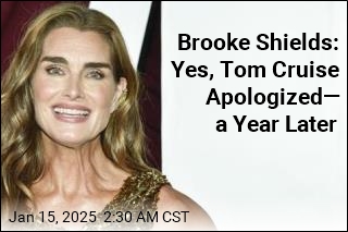 Brooke Shields: Yes, Tom Cruise Apologized