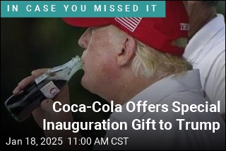 Coca-Cola Offers Special Inauguration Gift to Trump