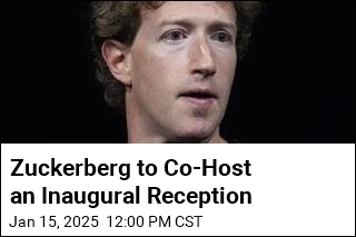 Zuckerberg to Co-Host an Inaugural Reception