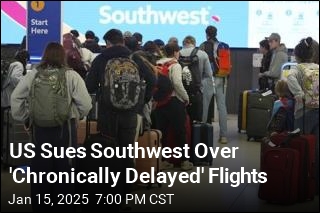 US Sues Southwest Over &#39;Chronically Delayed&#39; Flights