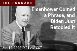 Biden Retools a Warning From Eisenhower