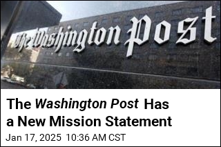 The Washington Post Has a New Mission Statement