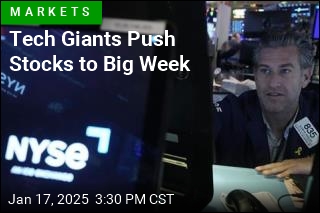 Tech Giants Push Stocks to Big Week