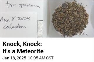 Doorbell Camera Captures Meteorite Strike