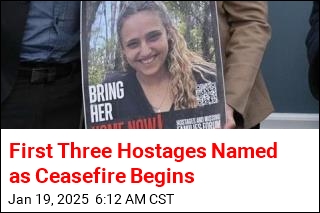 First Three Hostages Named as Ceasefire Begins