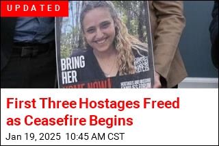 First Three Hostages Named as Ceasefire Begins