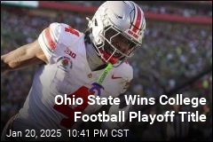 Ohio Wins College Football Playoff National Championship