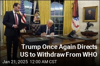 Trump Once Again Orders US to Withdraw From WHO