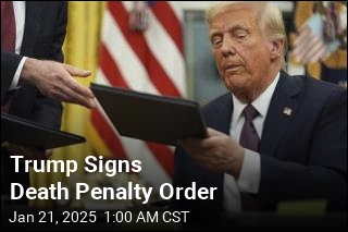 Trump Signs Death Penalty Order