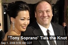 'Tony Soprano' Ties the Knot