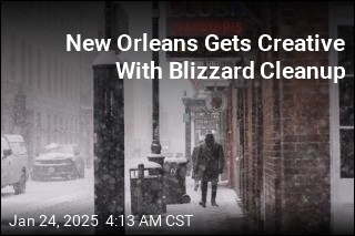 New Orleans Gets Creative With Blizzard Cleanup