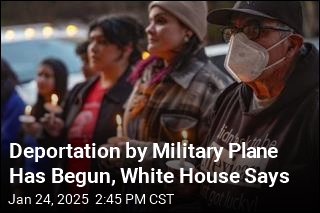 Deportation by Military Plane Has Begun, White House Says