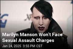 Marilyn Manson Won&#39;t Face Sexual Assault Charges