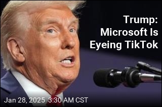 Trump: Microsoft Is Eyeing TikTok