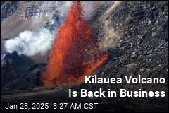 Hawaii&#39;s Kilauea Volcano Is Back in Action