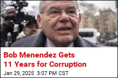 Ex-Sen. Bob Menendez Sentenced to 11 Years