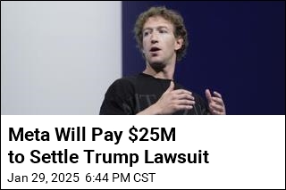 Meta Will Pay $25M to Settle Trump Lawsuit