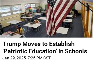 Trump Uses Funding to Try to Instill &#39;Patriotic Education&#39;