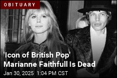 Singer Marianne Faithfull Dies at 78