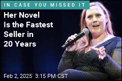 Her Novel Is the Fastest Seller in 20 Years