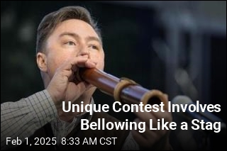 Unique Contest Involves Bellowing Like a Stag