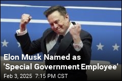 Musk Classified as a &#39;Special Government Employee&#39;