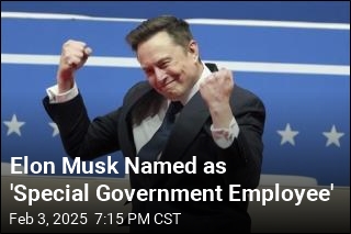 Musk Classified as a &#39;Special Government Employee&#39;