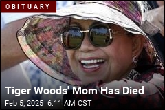 Tiger Woods&#39; Mom Has Died