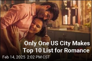 Only One US City Makes Top 10 List for Romance