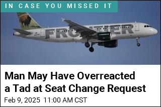 Man May Have Overreacted a Tad at Seat Change Request