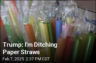 Trump&#39;s Next Target: Paper Straws