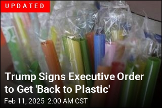 Trump&#39;s Next Target: Paper Straws