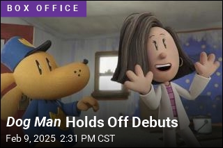 Dog Man Holds Off Debuts