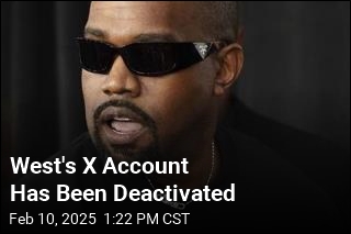 Kanye West Is No Longer on X