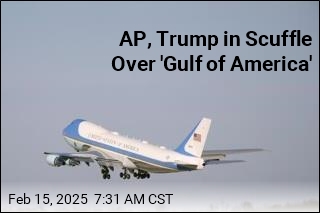 AP Journos Barred From Air Force One Over &#39;Gulf of America&#39;