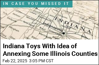 Indiana Toys With Idea of Adding Some Illinois Counties