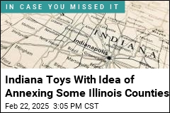 Indiana Toys With Idea of Adding Some Illinois Counties