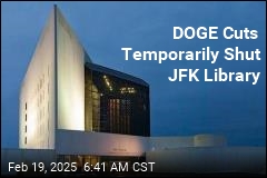 DOGE Cuts Temporarily Shut JFK Library