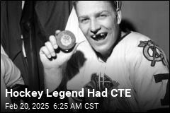 Hockey Legend Had CTE