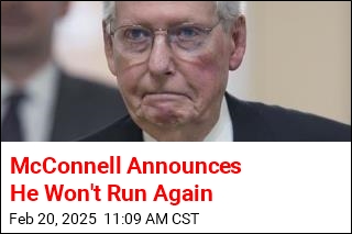 McConnell Announces He Won&#39;t Run Again