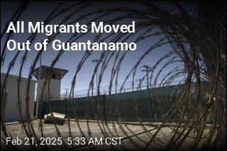 All Migrants Moved Out of Guantanamo