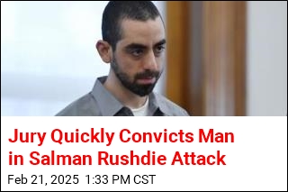 Man Convicted of Trying to Kill Salman Rushdie