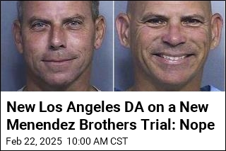 New DA Is Against Another Menendez Brothers Trial