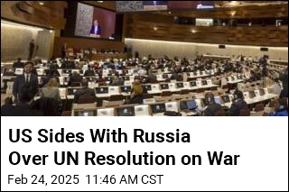 US Backs Russia at UN on Ukraine Resolution