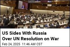 US Backs Russia at UN on Ukraine Resolution