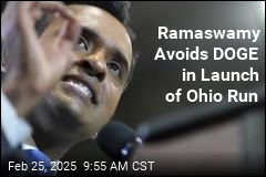 Ramaswamy Gets Backing of Trump, Musk in Ohio