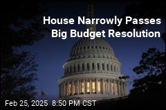 House Narrowly Passes Big Budget Resolution