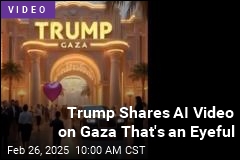 Trump Shares AI Video of His Gaza of the Future